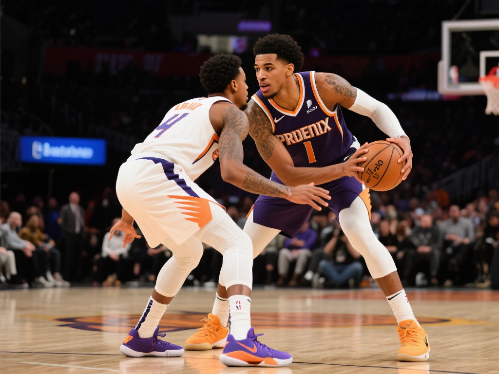 湖人在防守 湖人在防守