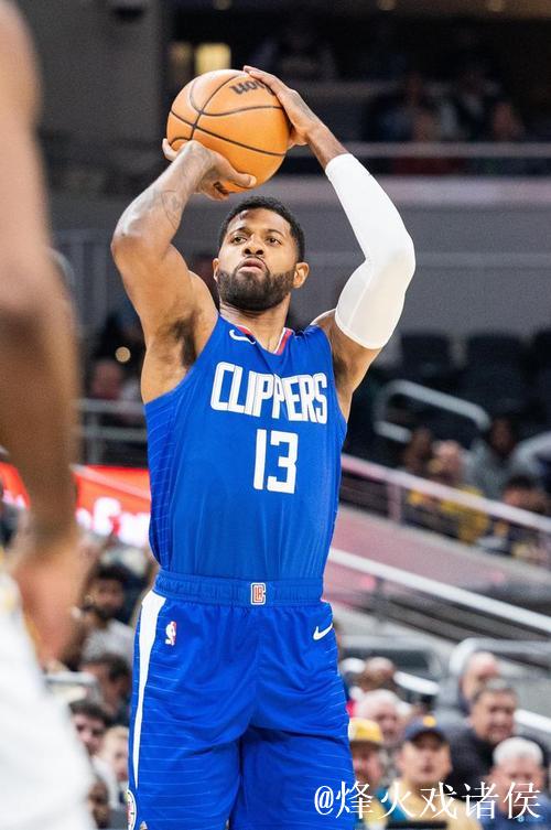 乔治三分7投全失，全场17中8贡献25分7助