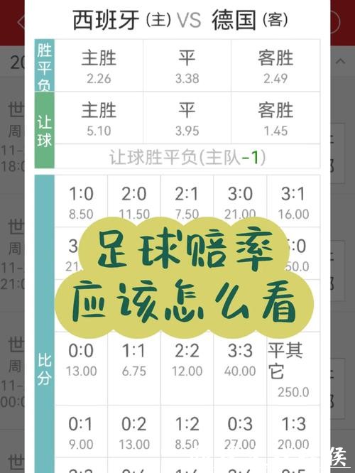 世界杯投注：赔率计算公式与分析策略